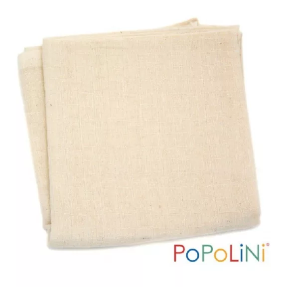 Popolini muszlin/tetra pelenka - Natúr Popolini muszlin/tetra pelenka - Natúr