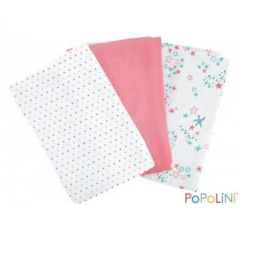 Popolini muszlin/tetra pelenka - Konfetti