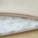 Popolini biopamut muszlin/tetra pelenka, kifogó 2 db/ csomag, 120x120 - Beige Herbs Popolini biopamut muszlin/tetra pelenka, kifogó 2 db/ csomag, 120x120 - Beige Herbs