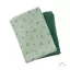 Popolini biopamut muszlin/tetra pelenka, 2 db/ csomag, 120x120 - Green Cactus