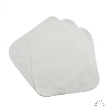 Popolini mosható törlőkendő - Natúr (3 db)