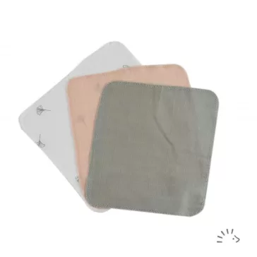 Popolini mosható babatörlő kendő, Soft Ginko
