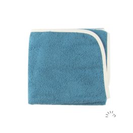 Popolini frottír kistörölköző biopamut 40x40 kék