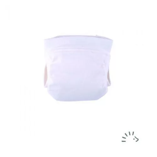 Popolini EasyFree csónakos pelenka - Ecru