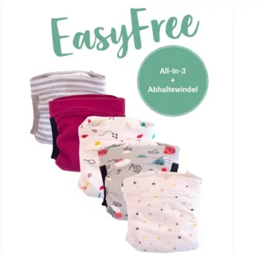 Popolini EasyFree csónakos pelenka - Viola 