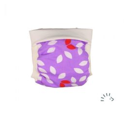Popolini EasyFree csónakos pelenka - Purple Leaves