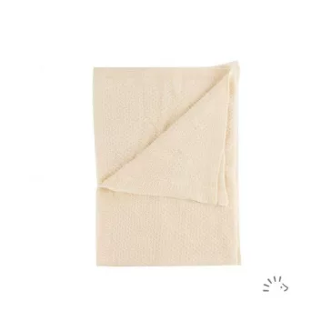Popolini biopamut babatakaró 90x90 - ekrü