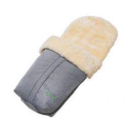 Fellhof báránybőr lábzsák Cortina- Szín Gránit