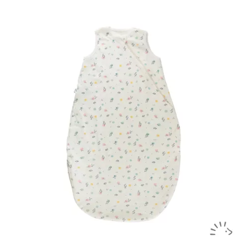 Popolini biopamut nyári hálózsák - Méret: M Birdy dots