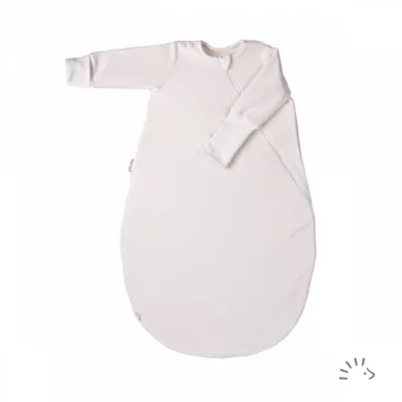   Popolini puha pamut hosszúujjú hálózsák, ekrü : Méret - S