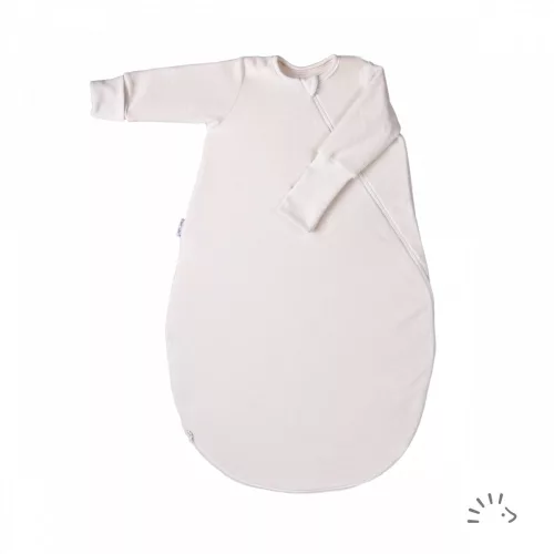 Popolini puha pamut hosszúujjú hálózsák, ekrü : Méret - S
