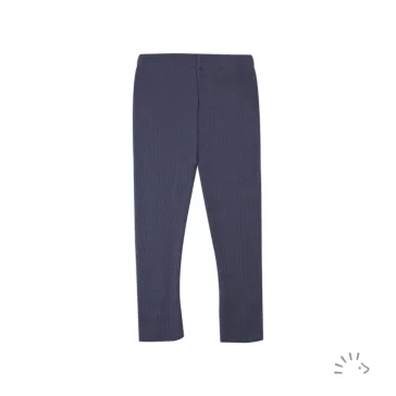   Popolini Iobio merinói gyapjú nadrág, leggings, sötétkék - Méret 86/92