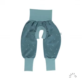   Popolini Iobio biopamut nadrág - Vintage Blue Dandelion - pelenkanélküliséghez (EC)