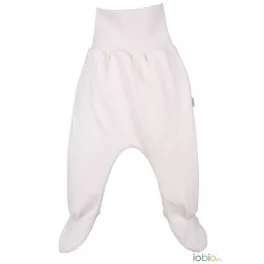 Popolini Iobio velour talpas nadrág - Fehér