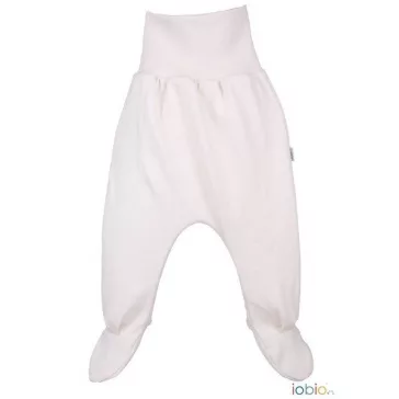 Popolini Iobio velour talpas nadrág - Fehér