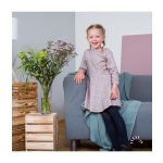 Popolini Iobio hosszú újjú, pörgős ruha - Méret 98/104