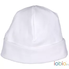   Popolini Iobio sapka "Pentola", fehér - Méret 1: 43-45 3-6hó