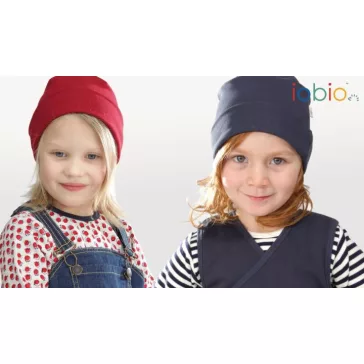   Popolini Iobio sapka "Pentola", fehér - Méret 1: 43-45 3-6hó