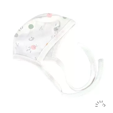 Popolini Iobio babasapka - birdy dots biopamut 39/41 0-2hó