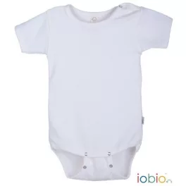 Popolini Iobio rövidujjú body - Fehér