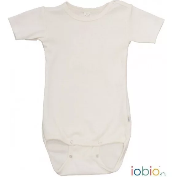Popolini Iobio rövidujjú selyem-gyapjú body Popolini Iobio rövidujjú selyem-gyapjú body