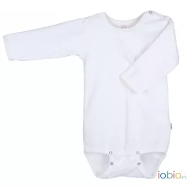 Popolini Iobio hosszú ujjú body - Fehér