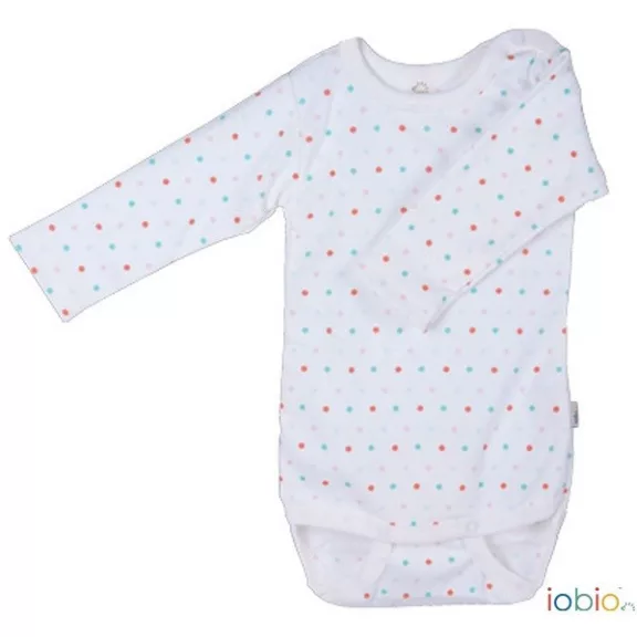 Popolini Iobio hosszú ujjú body pöttyös 86/92 Popolini Iobio hosszú ujjú body pöttyös 86/92