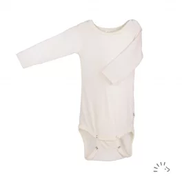   Popolini Iobio hosszú ujjú selyem-gyapjú body - Méret 86/92 Kiszerelés 1db