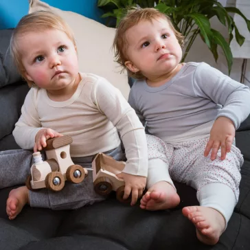  Popolini Iobio hosszú ujjú selyem-gyapjú body