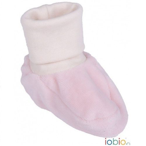 Popolini Iobio textilcipő újszülötteknek - Rózsaszín
