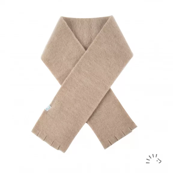 Popolini gyapjú sál- beige melange - Méret S Popolini gyapjú sál- beige melange - Méret S