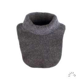   Popolini garbós sál, gyapjú nyakmelegítő - Anthrazit  - S