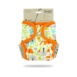 Petit Lulu egyméretes pelenkakülső, patentos, Foxes