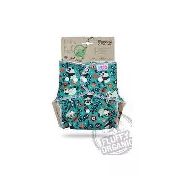   Petit Lulu Maxi Night Fluffy Faddy Panda patentos éjszakai pelenka