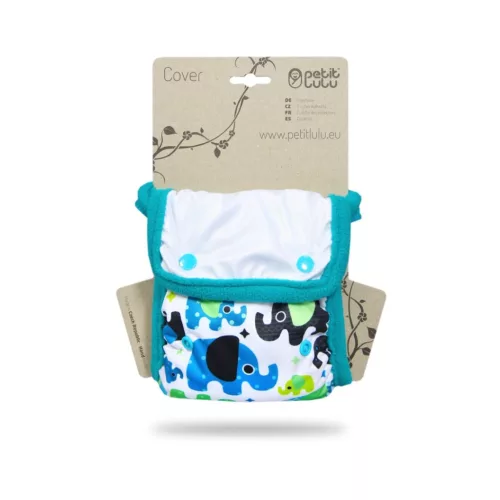Petit Lulu minimál pelenkakülső - EC-hez vagy leszoktatáshoz - Elefánt