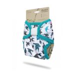 Petit Lulu tépőzáras pelenkakülső XL, Turquoise Birds
