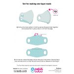 Petit Lulu DIY arcmaszk készítő szett : Méret - XS