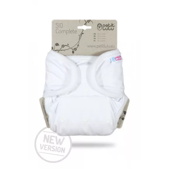 Petit Lulu SIO patentos pelenka - Fehér Petit Lulu SIO patentos pelenka - Fehér