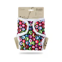   Petit Lulu egyméretes patentos pelenkakülső prefoldokhoz, Colorful Hearts