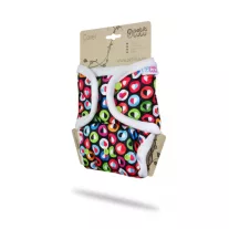   Petit Lulu egyméretes patentos pelenkakülső prefoldokhoz, Colorful Hearts