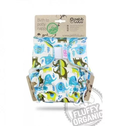 Petit Lulu Maxi Night Fluffy Little Elephants éjszakai pelenka