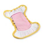 Petit Lulu egyméretes patentos pelenkakülső prefoldokhoz, Baby Elephant