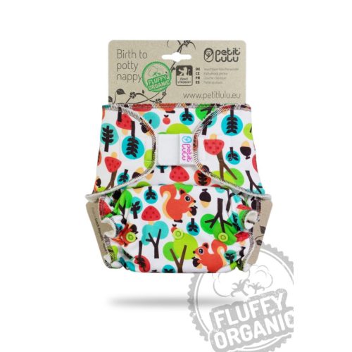 Petit Lulu Maxi Night Fluffy Koala patentos éjszakai pelenka