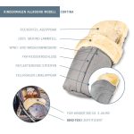 Fellhof báránybőr lábzsák Cortina