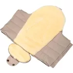 Fellhof merinói gyapjú lábzsák Gastein - black melange