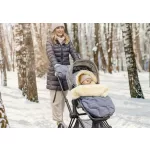 Fellhof báránybőr lábzsák Winterberg szürke
