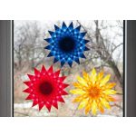 Pergaminpapír szett 16*16 cm 5 szín - karácsonyi színek