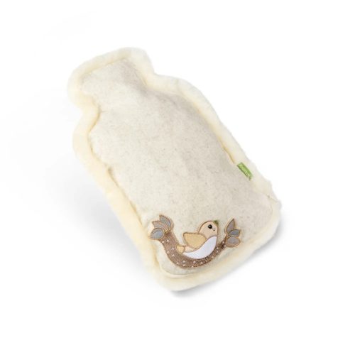 Fellhof báránybőr melegvizes palack Grünschnabel