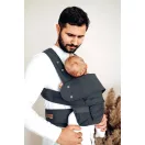 Marsupi Classic 2.0  újszülött babahordozó - grey S/M