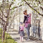 Liliputi csatos hordozó classic line - Bubblegum Mind